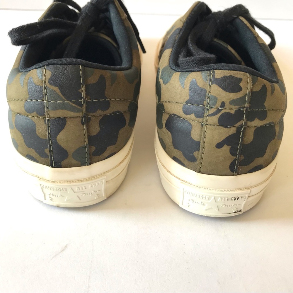 Converse All Star Chuck Taylor Camo Leather Unisex Sneakers Men’s 5 Women’s 7 - Picture 6 of 13